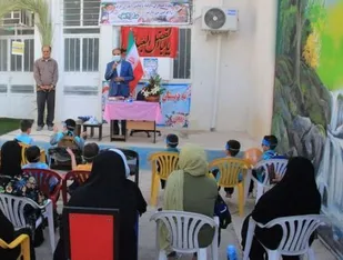 نواخته شدن زنگ شکوفه&zwnj;ها در دبستان ادب فارسی برازجان