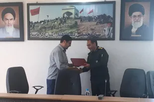 معارفه جانشین بسیج مهندسین صنعت و معدن استان کرمانشاه