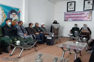 دیدار جمعی از نخبگان بسیجی کبودراهنگ با امام جمعه شهرستان