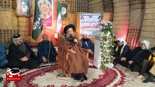 برگزاری نشست روشنگری سران علما ، نخبگان ،سادات و معتمدین سازمان بسیج عشایرخوزستان
