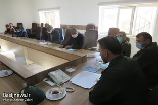 نشست خبری فرمانده سپاه ناحیه ملایر با خبرنگاران