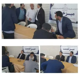 برپایی میز خدمت قوه قضاییه همزمان با دهه فجر