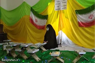 برگزاری مسابقات قرآن بانوان به مناسبت دهه فجر در فامنین