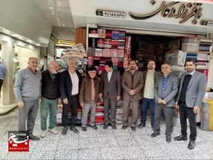 بازید و سرکشی از واحدهای صنفی بازار نرگسیه مرکز استان