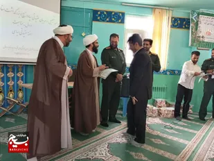 دیدار با امام جمعه و تجلیل از مربیان بسیج اردل