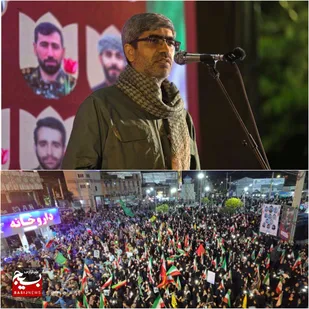 مردم مبعوث&zwnj;شده کشورمان هیچ&zwnj;گاه میدان را خالی نخواهند کرد