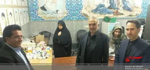 اجرای طرح ویزیت رایگان در آستان مقدس امامزاده محمد و علی(ع) نهاوند