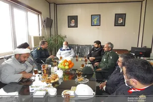 دیدار با فرمانده سپاه خواف به مناسبت روز پاسدار