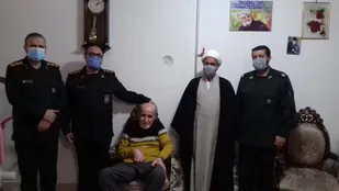 تجلیل فرمانده سپاه ناحیه شاهرود از خانواده جانبازان+ تصاویر
