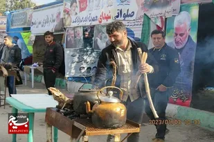 برنامه نذر خون و اجتماع موکب&zwnj;ها و مردم شهرستان کوار برگزار شد