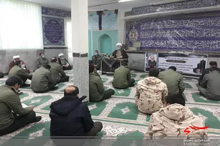 مراسم بزرگداشت سردار ابوحمزه در سپاه کبودراهنگ