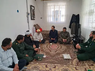 دیدار با خانواده معظم شهدا به مناسبت هفته دفاع مقدس