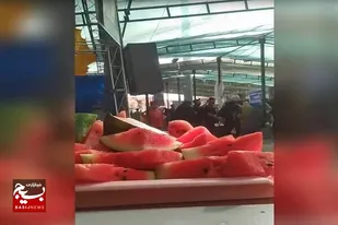 پذیرایی از زوار پاکستانی درمرز میرجاوه،زائرسرای امام رضا(ع)