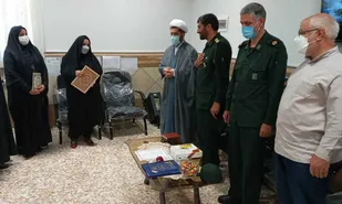 دیدار نماینده ولی فقیه در سپاه ناحیه با مدیران مدارس کرمانشاه