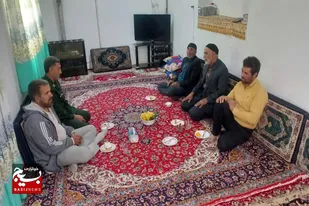 دیدار پاسداران سپاه ناحیه فامنین با ۶۰ خانواده شهید