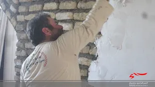 اردوی جهادی در خانه ایتام توسط پایگاه بسیج شهید کامیاب گلستان سپاه ناحیه بینالود