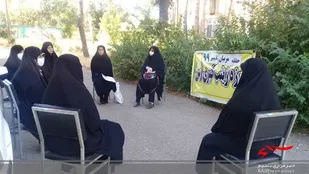 برگزاری جلسه حلقه مربیان صالحین حوزه حضرت زینب (س) نهاوند