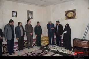 دیدار فرمانده سپاه و جمعی از مسئولین فامنین با خانواده&zwnj;های معظم شهدا