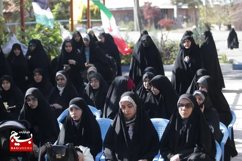 تجمع ضدصهیونیستی دانشجویان دانشکده حضرت زینب(س)
