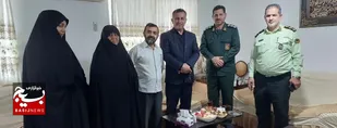 دیدار فرمانده سپاه محمودآباد با اسوه&zwnj;های ایثار و شهادت