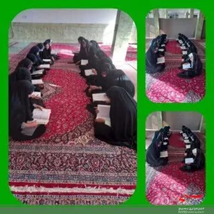 برگزاری محفل انس با قرآن در روستای مسن
