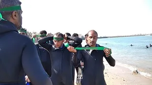 بازسازی عملیات والفجر هشت در جزیره هرمز