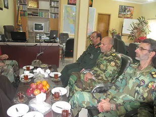 دیدار فرماندهان ارشد آجا گلستان با فرماندهی سپاه نینوا