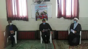 برگزاری جلسه قرارگاه فرهنگی برنامه&zwnj;های هفته بسیج در بیارجمند+ تصاویر
