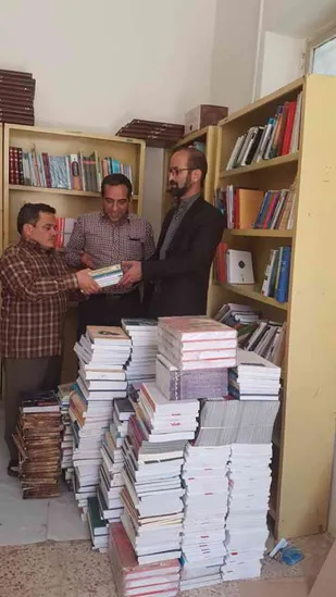 اهدای بیش از 1000 نسخه کتاب به اداره کتابخانه های عمومی شهرستان شاهرود