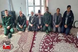 مسئولان سپاه کلیبر و دیدار پدران شهدا همزمان با میلاد امام علی(ع)
