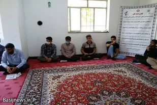 نشست بصیرتی سیاسی بسیجیان بخش خزل
