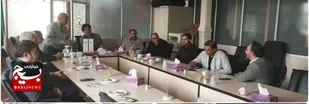 بازدید مسئول سازمان بسیج اصناف و بازاریان سپاه قم از شرکت تعاونی درودگران
