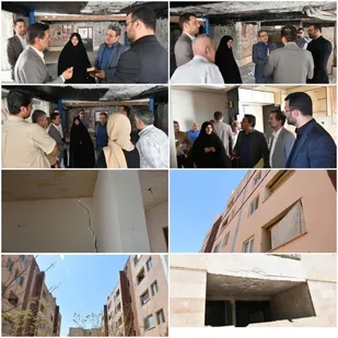 مسئولان قضایی و عمرانی استان سمنان از قطعات ۲۳ و ۲۴ مسکن مهر و پروژه جایگزین بازدید کردند