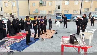 برگزاری روضه خوانی خانگی در شاهرود+ تصاویر