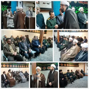 مراسم تکریم و معارفه رئیس مرکز رسیدگی به امور مساجد پیشوا
