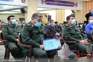 اهدای &laquo;کمک های مومنانه&raquo; جامعه کارگری و کارفرمایی باحضور رئیس سازمان بسیج