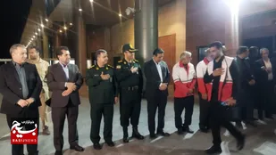 اعزام ۱۰۵ نیروی داوطلب هلال احمر خراسان جنوبی به کشور عراق