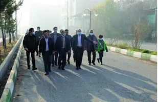 آغاز اولین بازدید میدانی شهردار کهریزک از محله قلعه شیخ