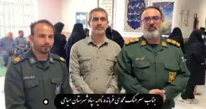 اردوی جهادی پزشکی در روستای دشت‌شاد میامی برگزار شد+فیلم