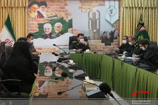 دیدار خانواده&zwnj;های آسیب دیده از ویروس کرونا با فرمانده سپاه ملایر