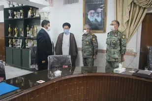 تجلیل از فرماندهان پایگاه های بسیج کوی سازمانی شهید علیاری ارتش شاهرود+ تصاویر