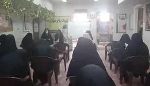 نشست بصیرتی در حوزه ۲۰۸ ناحیه میثم تمار برگزار شد