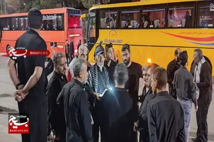 حضور جهادگران و بسیجیان سرخه در مراسم تشییع رهبری