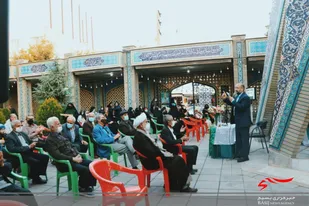 برگزاری مراسم ولادت حضرت رسول اکرم (ص) و امام جعفر صادق (ع) در جوار شهدای گمنام مسجد جامع رجایی شهر