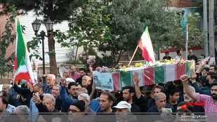 تشییع پیکر شهید خوشنام در شاهرود+ تصاویر