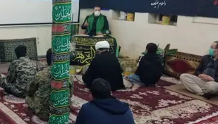 برگزاری مراسم یادبود شهید سلیمانی در پایگاه بسیج بلال حبشی