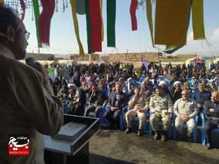 آغاز اردوی جهادی " گرامیداشت شهدای غزه" و رزمایش "جهادگران فاطمی۳" در نهبندان