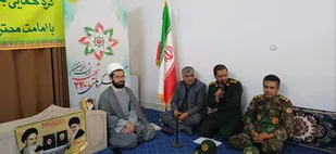 دیدار مسئولین شهرستان خوسف با امام جمعه شهرستان