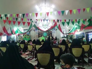 برگزاری جشن میلاد حضرت فاطمه (س) و دهه فجر در شهرک کوثر شاهرود+ تصاویر