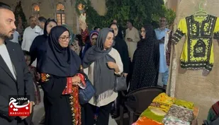 از سوزن&zwnj;دوزی بلوچی تا جاذبه&zwnj;های دریایی؛ نمایشگاه گردشگری چابهار افتتاح شد